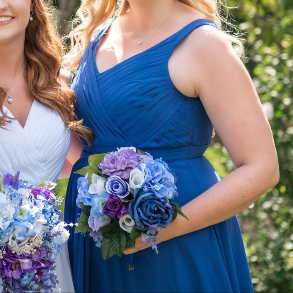 Azazie Pierrette Royal Blue Bridesmaid’s Dress